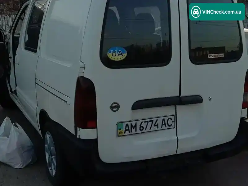 Nissan Vanette 1998, фото з оголошення 2 з 2, VIN VSKDEVC23U0027174