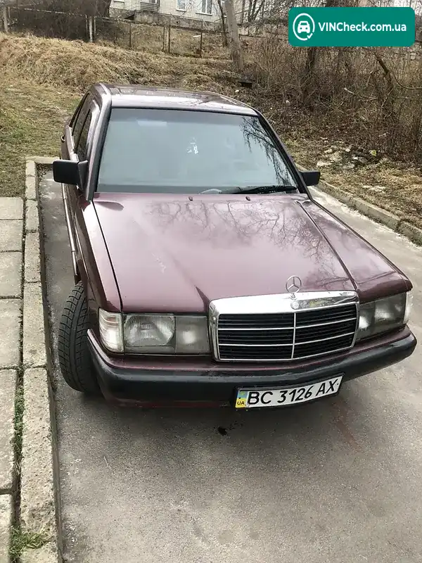Mercedes-Benz 190 1992, фото з оголошення 1 з 19, VIN WDB2010181F897738