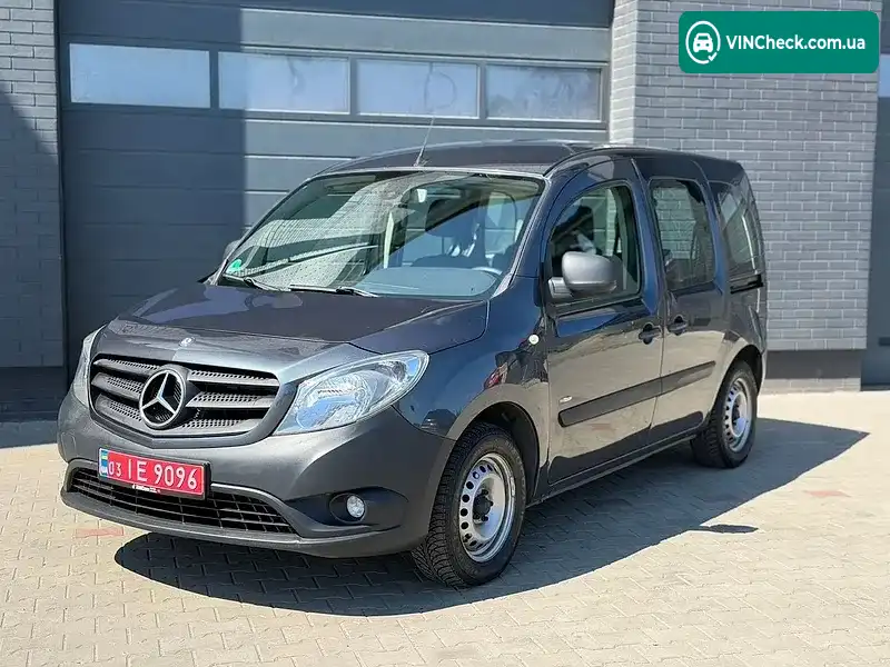 Mercedes-Benz Citan 2012, фото з оголошення 1 з 20, VIN WDF4157031U102484