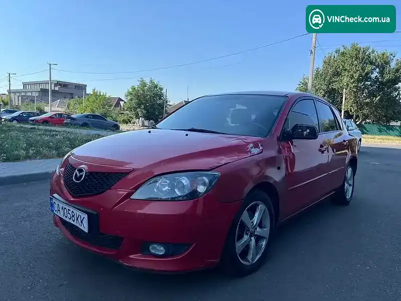 Mazda 3 2006, фото з оголошення 1 з 6, VIN JMZBK14Z561364431