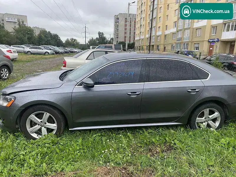 Volkswagen Passat 2012, фото з оголошення 1 з 7, VIN 1VWBP7A32CC042109