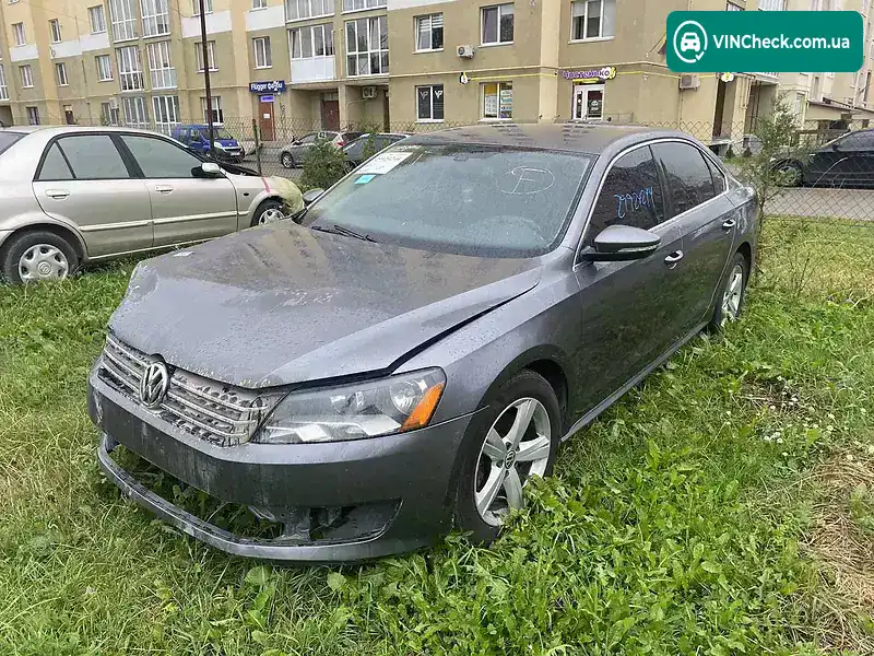 Volkswagen Passat 2012, фото з оголошення 2 з 7, VIN 1VWBP7A32CC042109