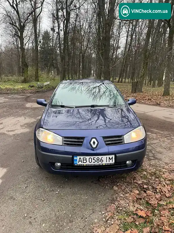 Renault Megane 2003, фото з оголошення 1 з 16, VIN VF1LM0U0A29838890