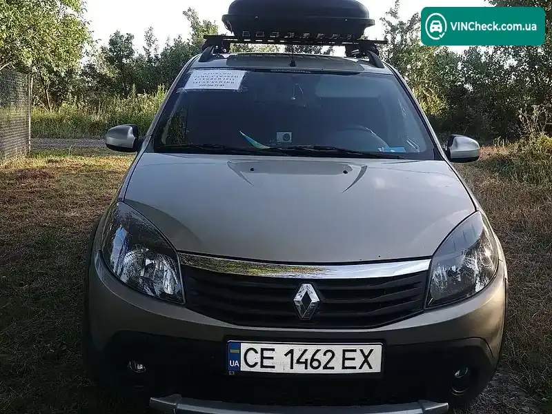 Renault Sandero 2011, фото з оголошення 1 з 6, VIN X7LBSRB1KBH438099