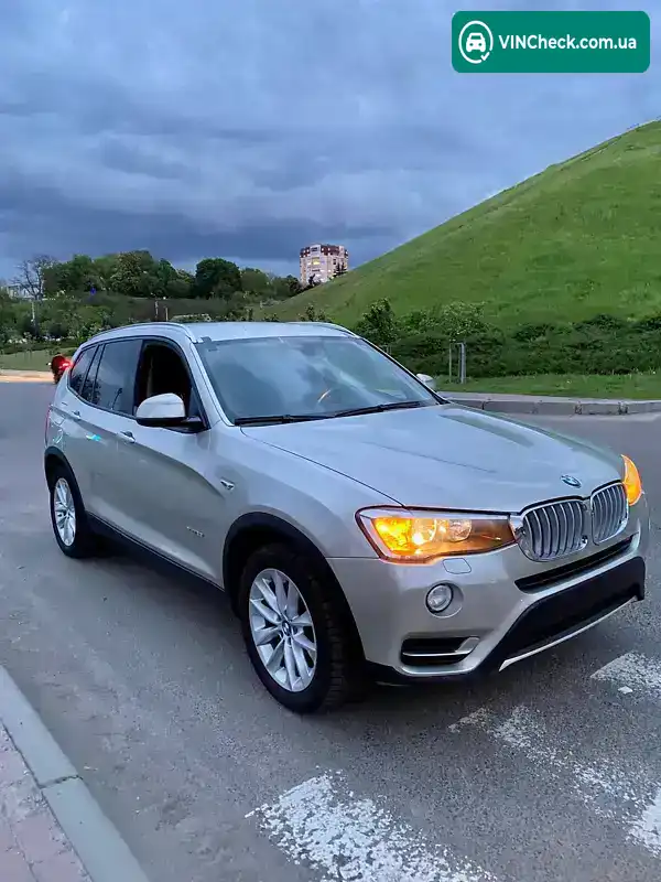 BMW X3 2015, фото з оголошення 1 з 12, VIN 5UXWX9C53G0D84451