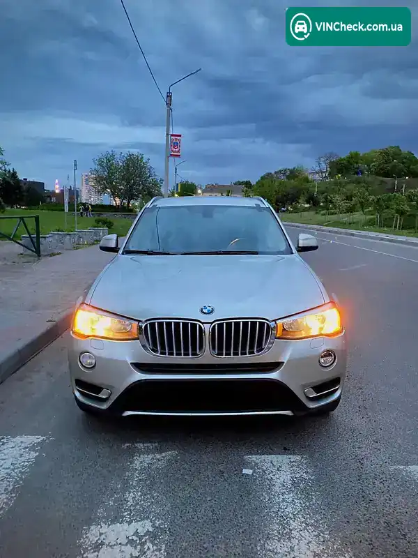 BMW X3 2015, фото з оголошення 2 з 12, VIN 5UXWX9C53G0D84451