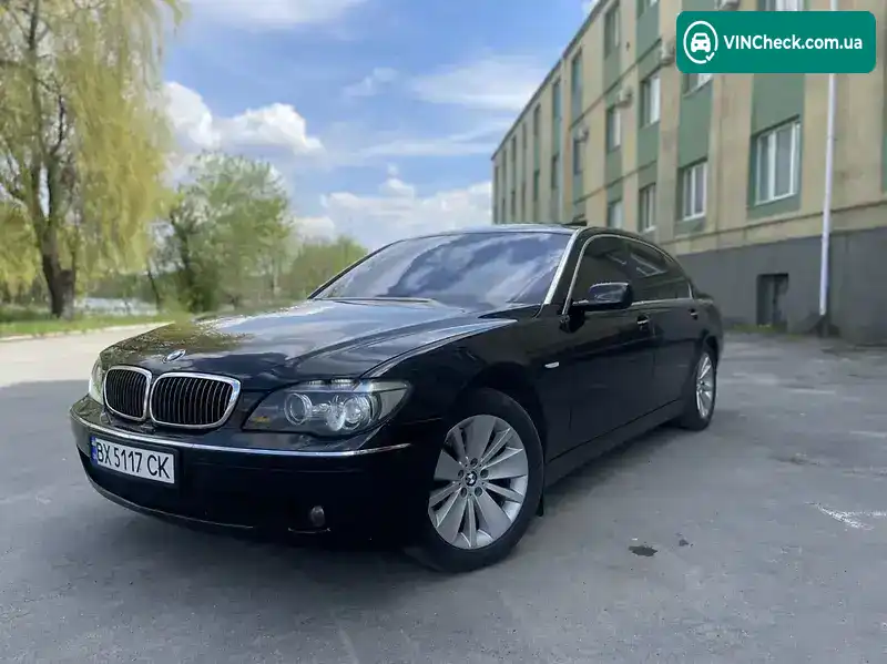 BMW 7 Series 2006, фото з оголошення 2 з 20, VIN WBAHM41060DE98209