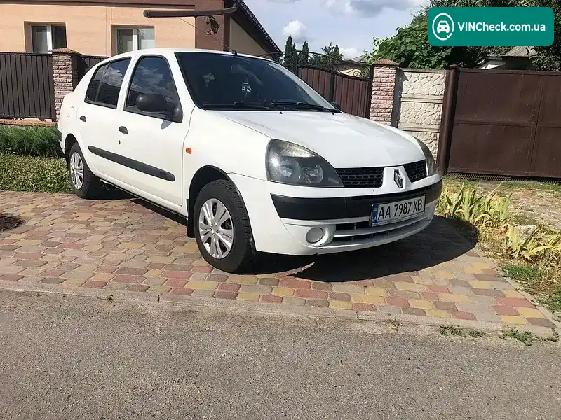 Renault Symbol 2004, фото з оголошення 1 з 20, VIN VF1LB03C531753626