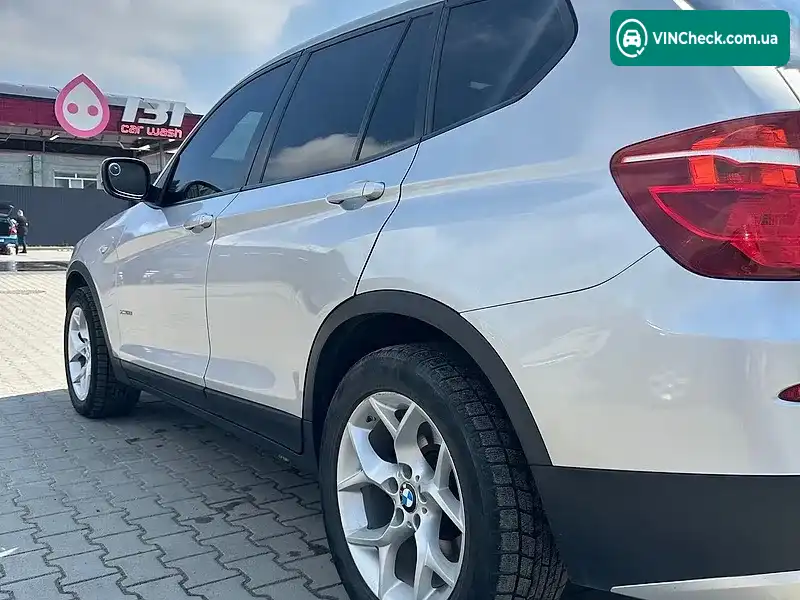 BMW X3 2012, фото з оголошення 2 з 20, VIN 5UXWX5C56CL724559