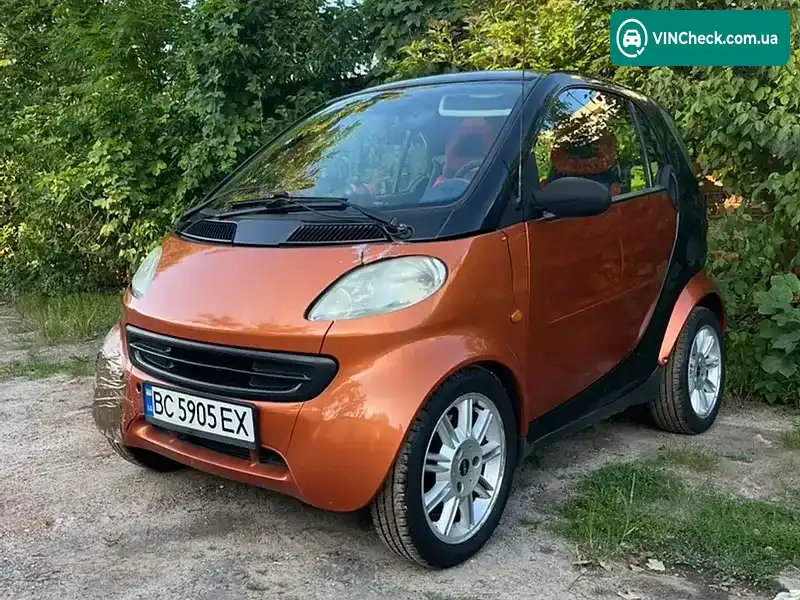 Smart Fortwo 2000, фото з оголошення 2 з 19, VIN WME01MC01YH039040