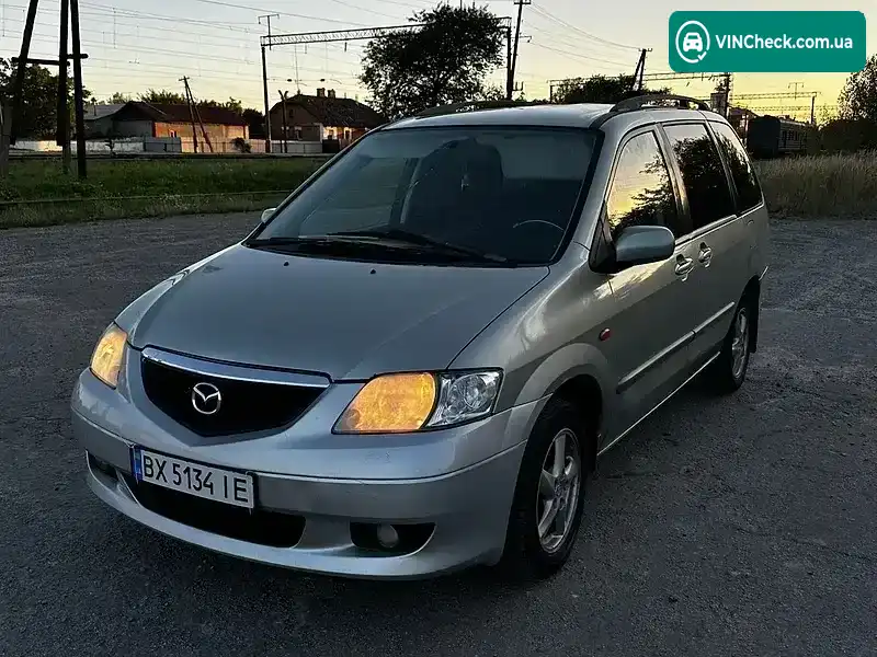 Mazda MPV 2002, фото з оголошення 1 з 18, VIN JMZLW19R230201889