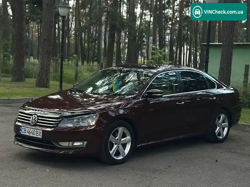 Volkswagen Passat 2013, фото з оголошення 2 з 16, VIN 1VWBP7A32DC108871