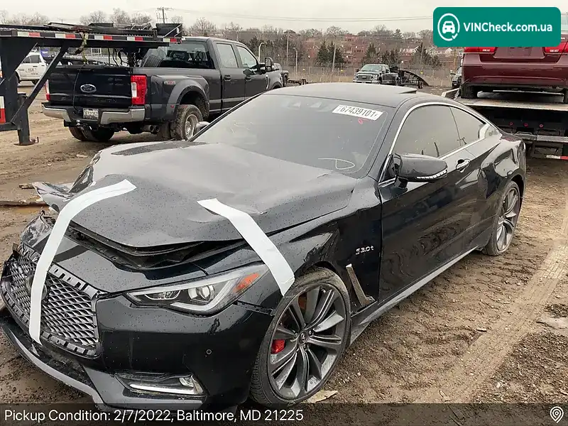 Infiniti Q60 2017, фото з оголошення 1 з 11, VIN JN1FV7EL3HM701839
