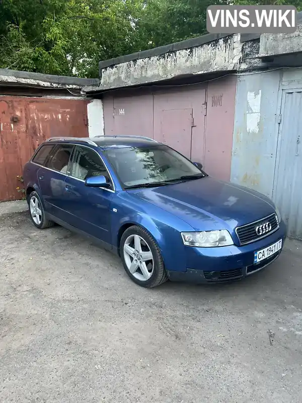 Audi A4 2003, фото з оголошення 1 з 11, VIN WAUZZZ8E44A084693