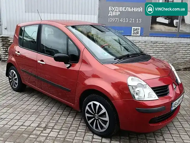 Renault Modus 2007, фото з оголошення 1 з 21, VIN VF1JP0CB537879619