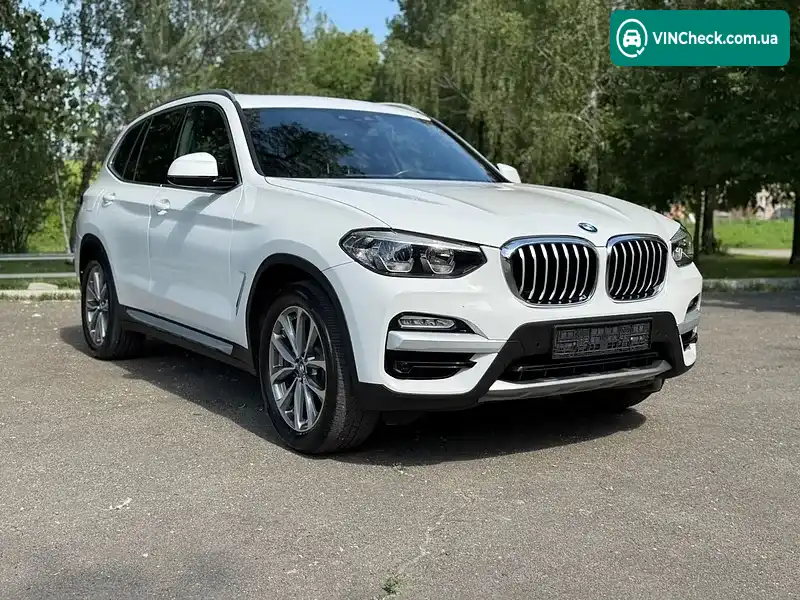 BMW X3 2018, фото з оголошення 1 з 20, VIN 5UXTR9C52KLE20585