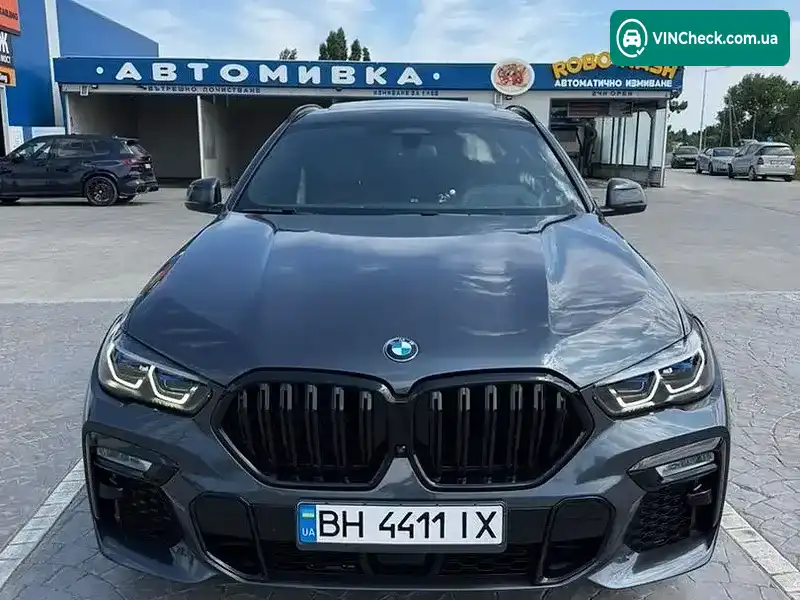 BMW X6 2021, фото з оголошення 2 з 20, VIN WBAGT810XN9J40379