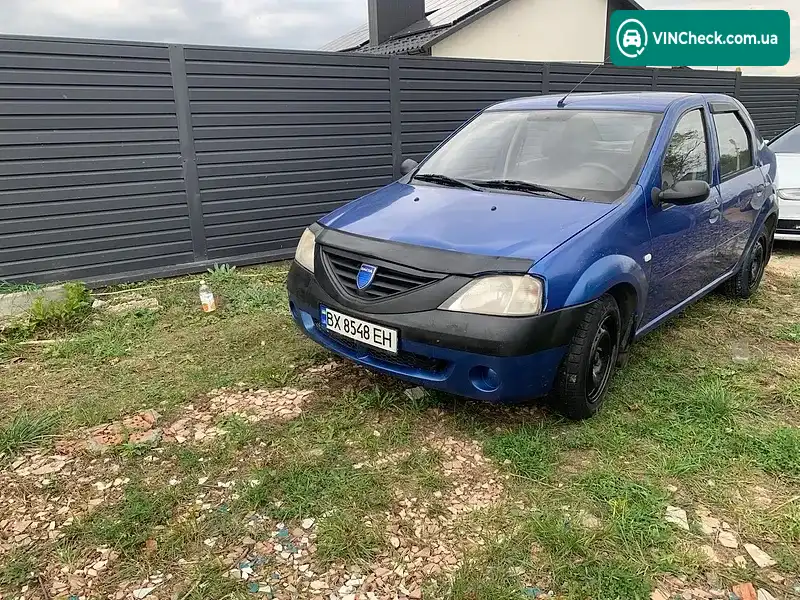 Dacia Logan 2007, фото з оголошення 2 з 10, VIN UU1LSD4GH37927463