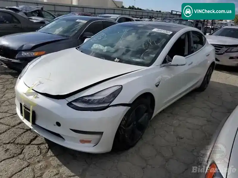 Tesla Model 3 2020, фото з оголошення 2 з 20, VIN 5YJ3E1EA5LF660062