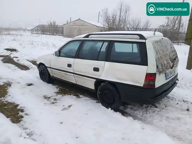 Opel Astra 1992, фото з оголошення 2 з 9, VIN W0L000051N2631234