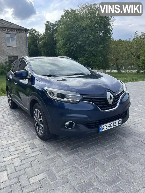 Renault Kadjar 2017, фото з оголошення 1 з 13, VIN VF1RFE00559393661