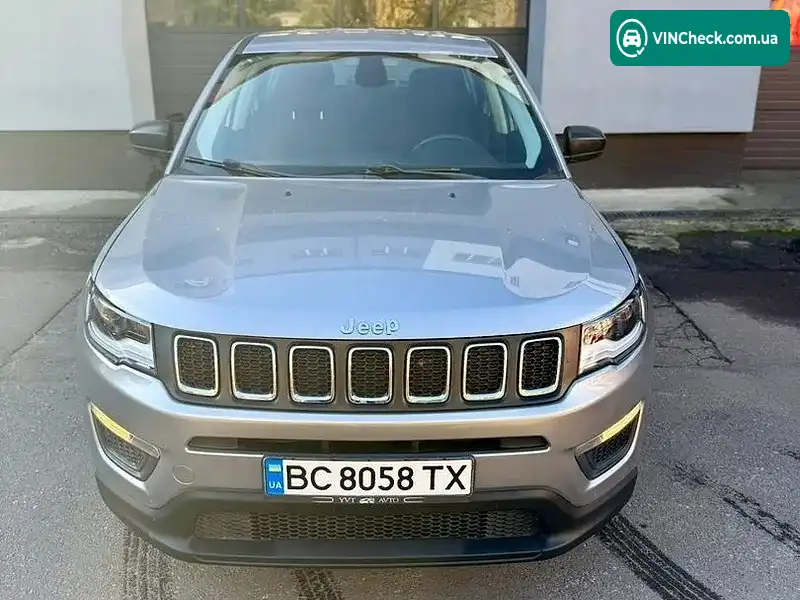 Jeep Compass 2018, фото з оголошення 2 з 20, VIN 3C4NJCABXJT424441