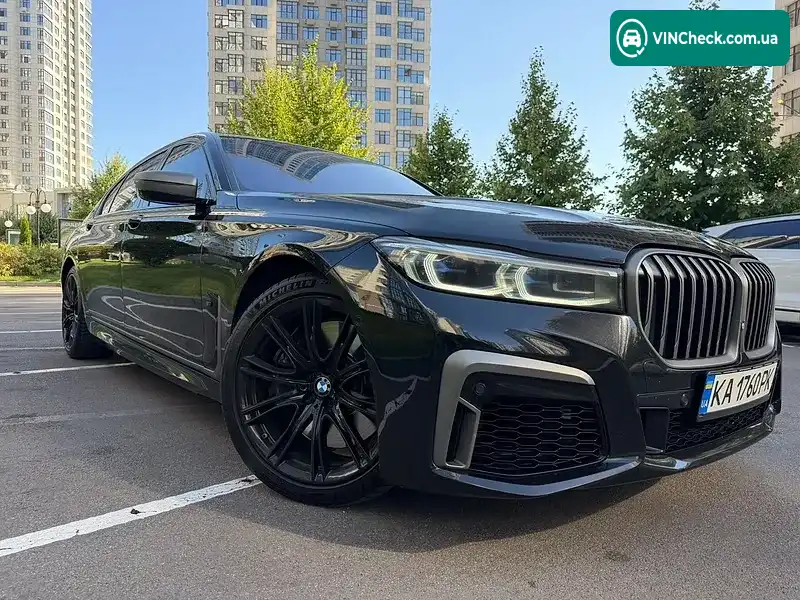 BMW 7 Series 2019, фото з оголошення 1 з 20, VIN WBA7U61070BM62562