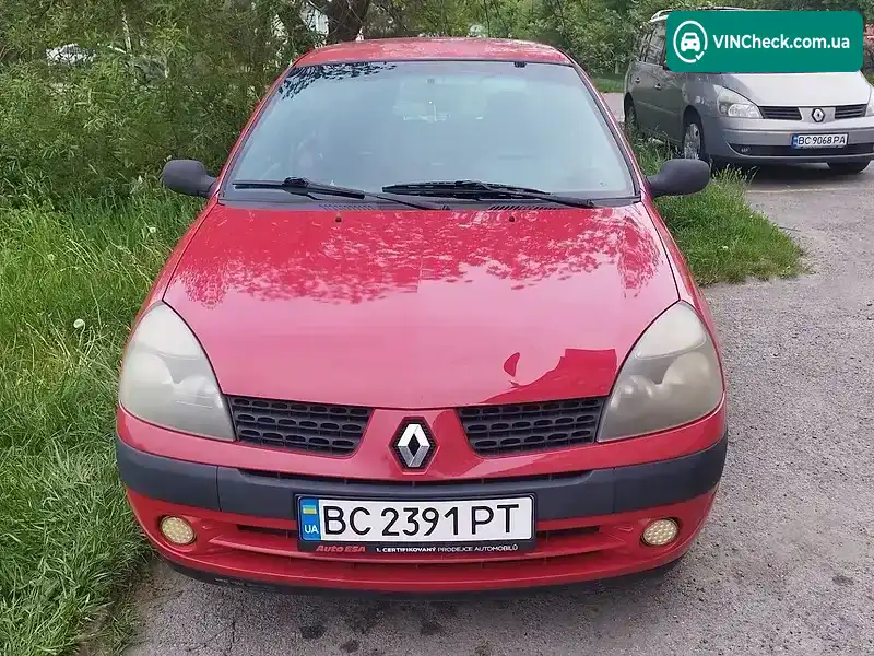 Renault Clio 2002, фото з оголошення 1 з 8, VIN VF1BB0FCF26814971