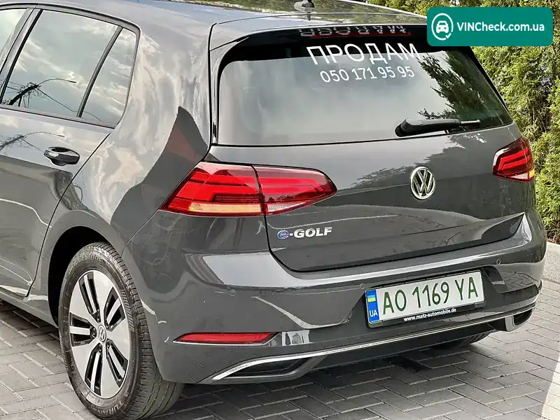 Volkswagen e-Golf 2018, фото з оголошення 2 з 16, VIN VWVZZZAUZKW903587