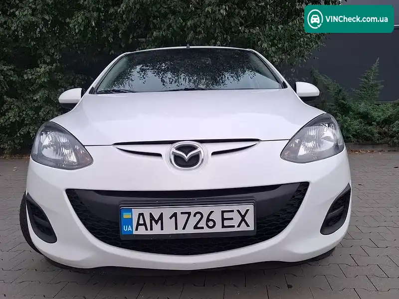 Mazda 2 2013, фото з оголошення 2 з 20, VIN JMZDE145500498802