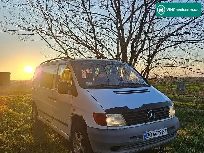 Mercedes-Benz Vito 1999, фото з оголошення 1 з 21, VIN VSA63806413186814
