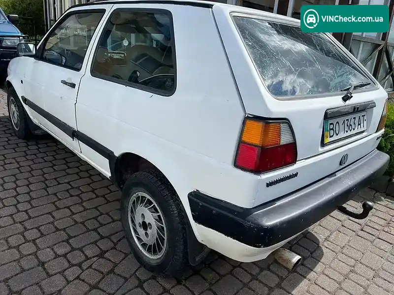 Volkswagen Golf 1989, фото з оголошення 1 з 9, VIN WVWZZZ1GZKB038457