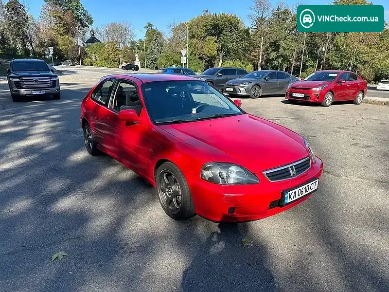 Honda Civic 1999, фото з оголошення 2 з 16, VIN JHMEK3460XS200456