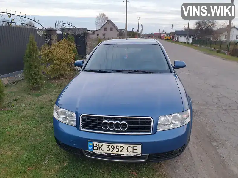 Audi A4 2001, фото з оголошення 1 з 18, VIN WAUZZZ8E32A125652
