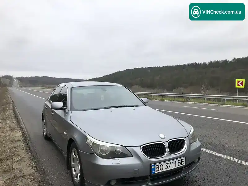 BMW 5 Series 2003, фото з оголошення 1 з 20, VIN WBANA31060B014957