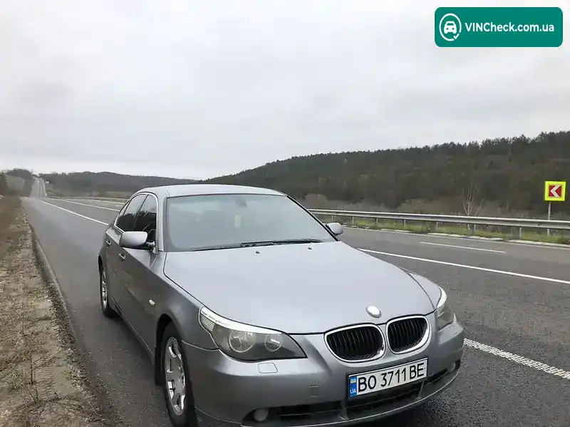 BMW 5 Series 2003, фото з оголошення 2 з 20, VIN WBANA31060B014957