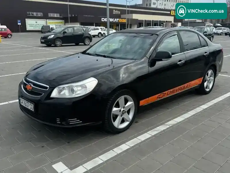 Chevrolet Epica 2006, фото з оголошення 1 з 15, VIN KL1LF69KJ7B037597