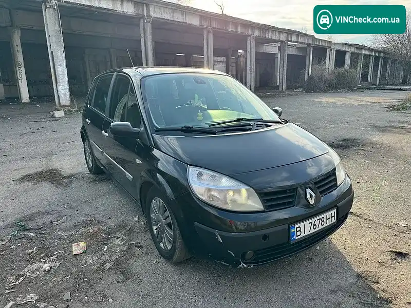 Renault Scenic 2006, фото з оголошення 1 з 7, VIN VF1JM0U0635169855