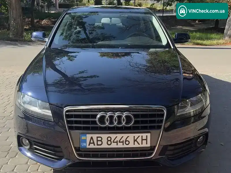 Audi A4 2009, фото з оголошення 2 з 20, VIN WAUZZZ8K1AN006883