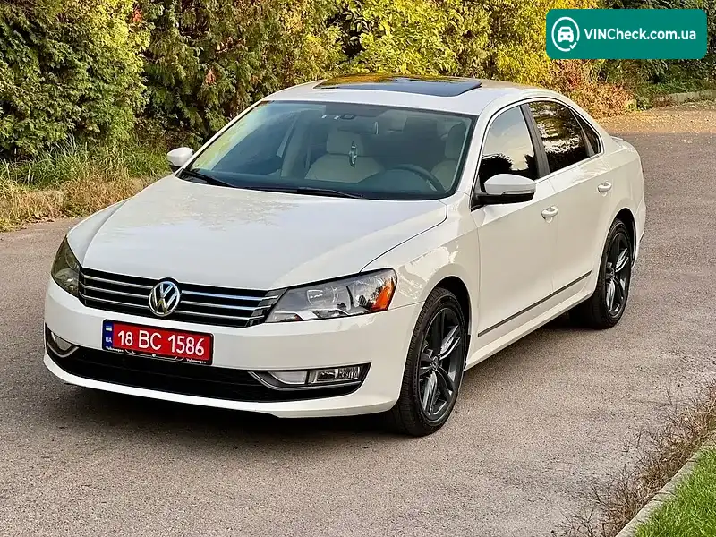 Volkswagen Passat 2013, фото з оголошення 1 з 20, VIN 1VWCN7A3XDC143765