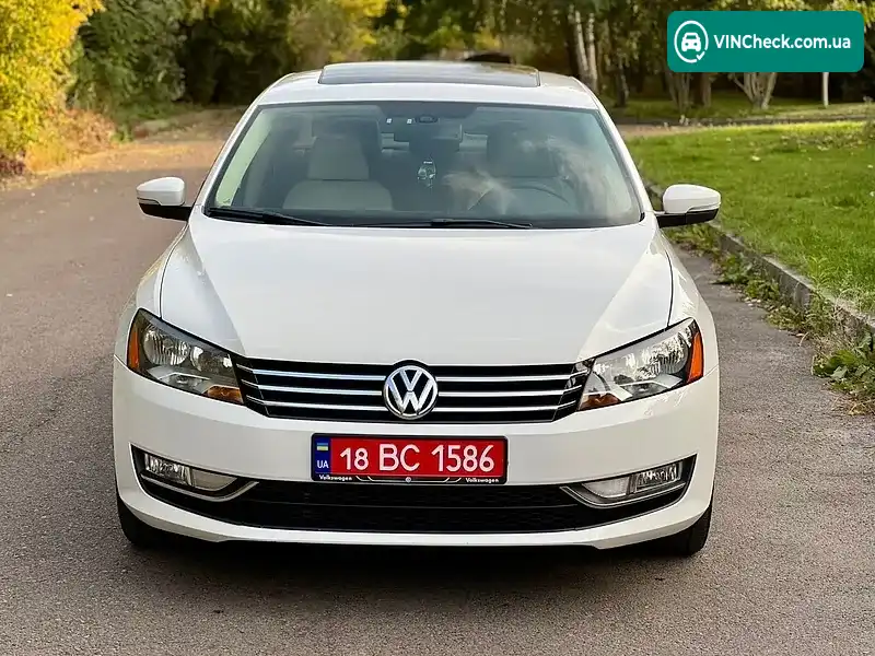 Volkswagen Passat 2013, фото з оголошення 2 з 20, VIN 1VWCN7A3XDC143765
