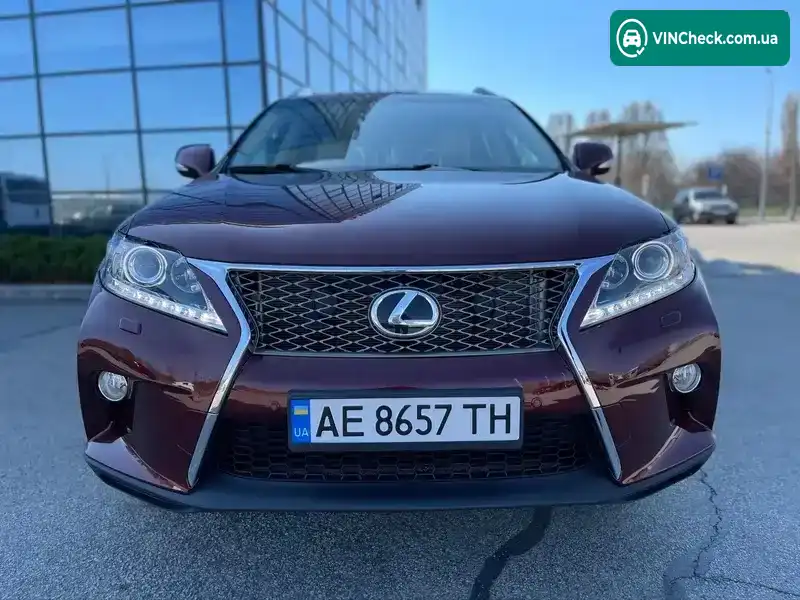 Lexus RX 2013, фото з оголошення 1 з 21, VIN 2T2BK1BA1EC232498