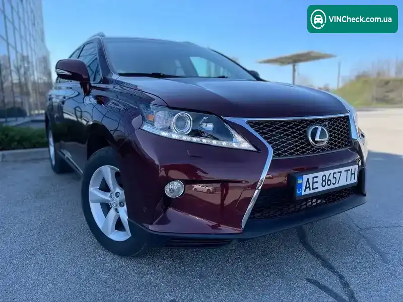 Lexus RX 2013, фото з оголошення 2 з 21, VIN 2T2BK1BA1EC232498