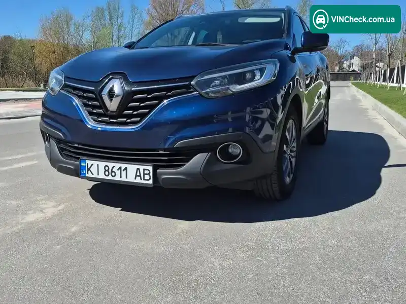 Renault Kadjar 2016, фото з оголошення 1 з 21, VIN VF1RFE00555215143