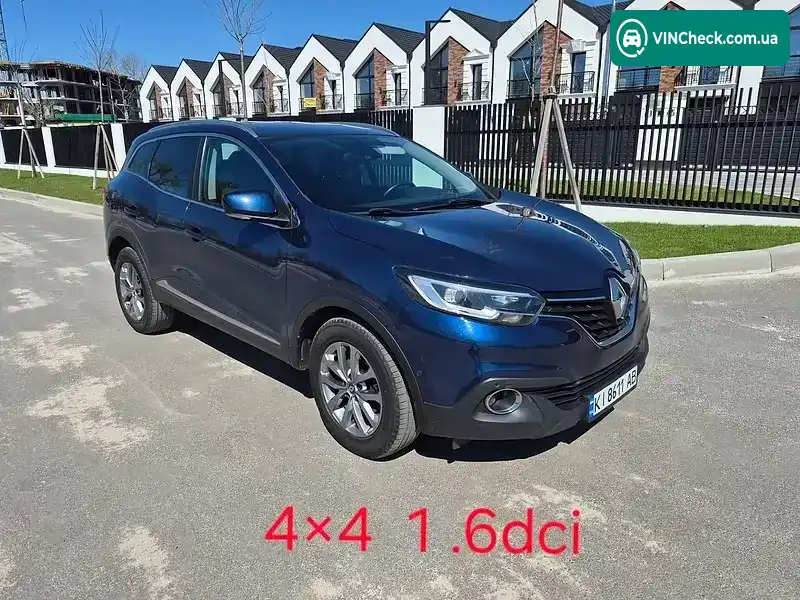 Renault Kadjar 2016, фото з оголошення 2 з 21, VIN VF1RFE00555215143