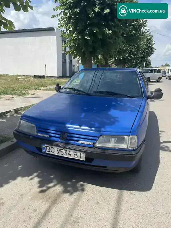 Peugeot 405 1988, фото з оголошення 1 з 9, VIN VF315BD6208057178