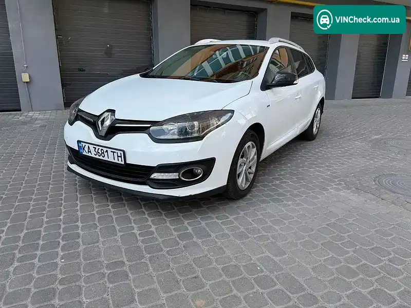 Renault Megane 2016, фото з оголошення 1 з 8, VIN VF1KZ890H54992028