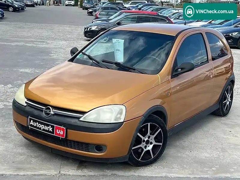 Opel Corsa 2003, фото з оголошення 1 з 20, VIN W0L0XCF0834306905