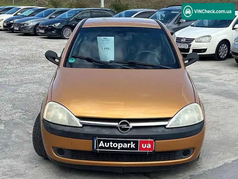 Opel Corsa 2003, фото з оголошення 2 з 20, VIN W0L0XCF0834306905