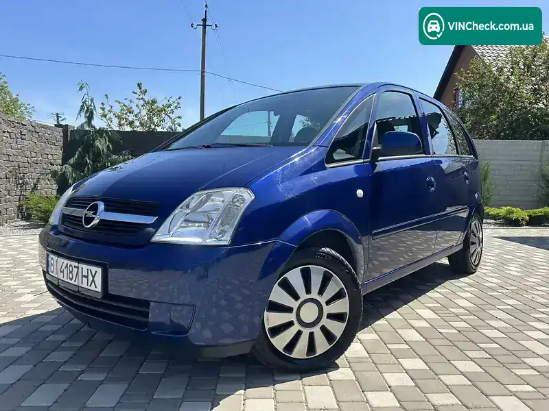 Opel Meriva 2005, фото з оголошення 1 з 20, VIN W0L0XCE7554341113